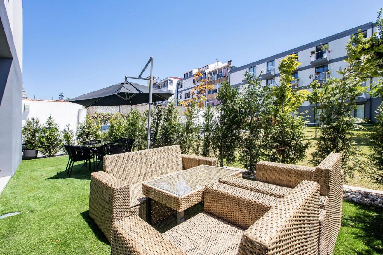 Superb 1Br Flat W/ Garden, Ac & Free Parking By Lovelystay Porto Eksteriør bilde